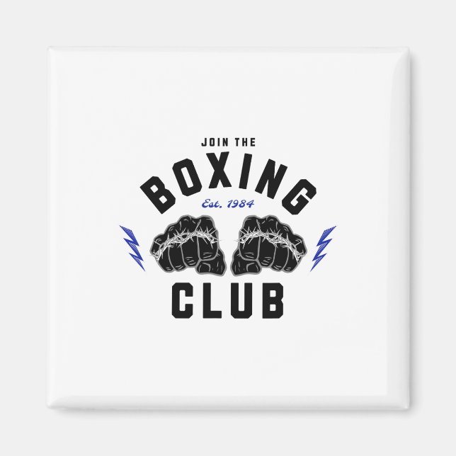 Boxing Club1  Magnet (Front)