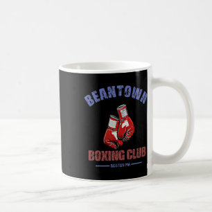 Boxing Club Beantown Boston Ma- Gloves Design Coffee Mug