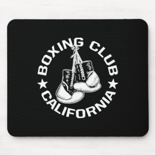 Boxing Club California Gloves Graphic For A Boxing Mouse Pad