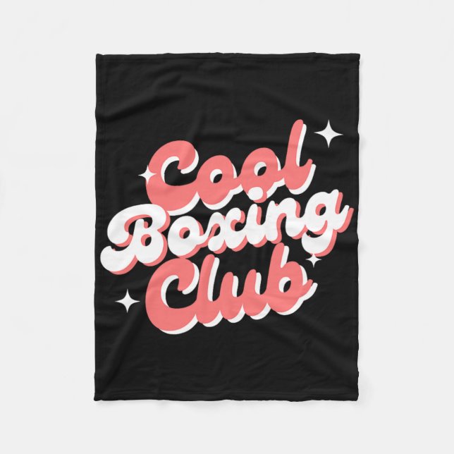 Boxing Club  Fleece Blanket (Front)