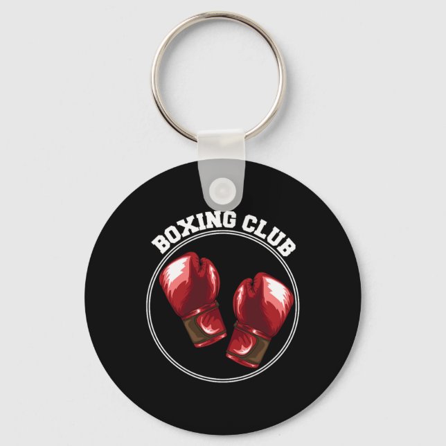 Boxing Club  Keychain (Front)