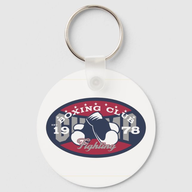Boxing Club Keychain (Front)