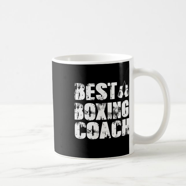 Boxing Coach Kickboxing Kickboxer Boxer  Coffee Mug (Right)