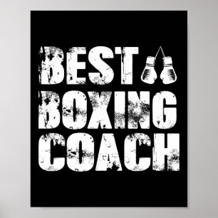 Boxing Coach Kickboxing Kickboxer Boxer  Poster