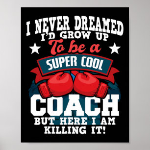 Boxing Coach - Kickboxing Kickboxer Gym Boxer 2  Poster