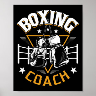 Boxing Coach - Kickboxing Kickboxer Gym Boxer Poster