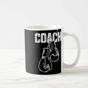 Boxing Coach Kickboxing Retro Boxing Gloves Boxer  Coffee Mug