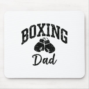 Boxing Dad Athlete Enthusiast Sporty Cool Mouse Pad