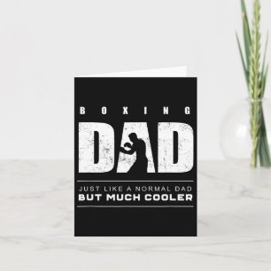 Boxing Dad Boxing  Card
