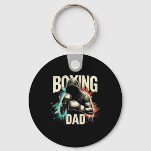 Boxing Dad Father's Day Tee For Boxing Lover  Keychain