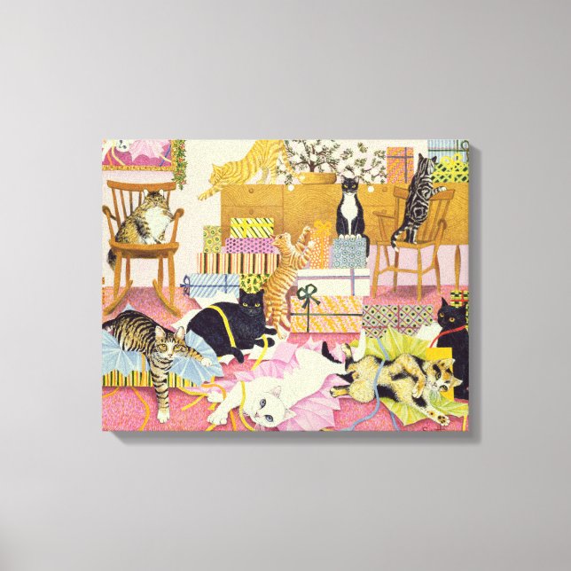 Boxing Day Canvas Print (Front)