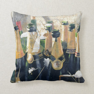 Boxing Day Empties 2005 Throw Pillow
