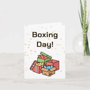 Boxing Day, Hearts Full Greeting Card