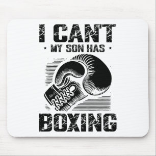 Boxing Day Love Boxing Training Coach Fighter 4 Mouse Pad
