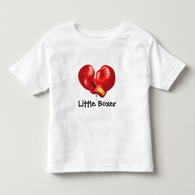 Boxing Design Customizable Kids Shirts (Front)