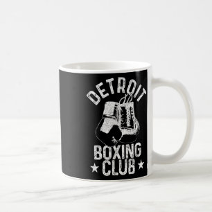 Boxing Detroit Michigan Martial Arts Boxer Coffee Mug
