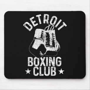 Boxing Detroit Michigan Martial Arts Boxer  Mouse Pad