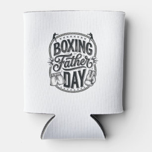 Boxing Father Day Vintage Engraving Shirt Design_1 Can Cooler