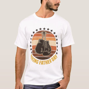 Boxing Father Day Vintage Gloves Shirt Design_1