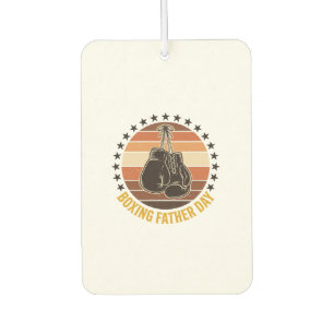 Boxing Father Day Vintage Gloves Shirt Design_1 Air Freshener