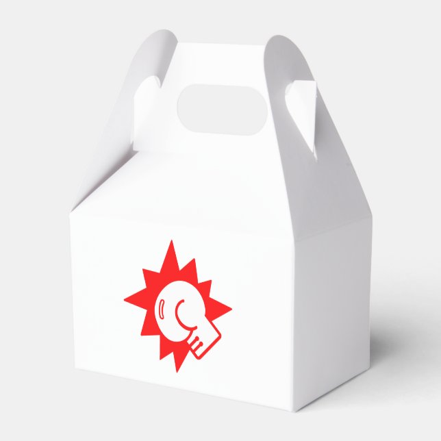 Boxing Favor Box (Front Side)