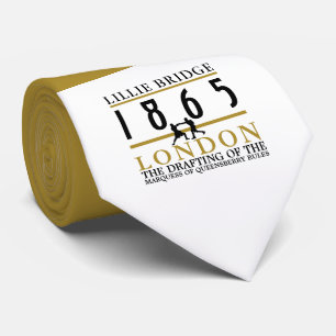 Boxing Fight, Queensberry Rules Tie