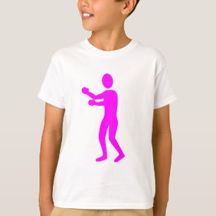 Boxing Figure - Magenta T-Shirt