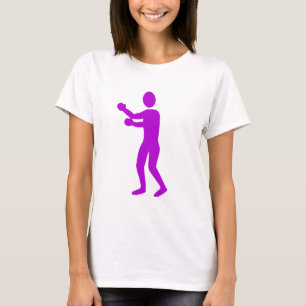 Boxing Figure - Purple T-Shirt
