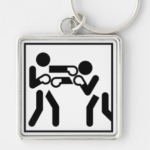 Boxing Figures Keychain