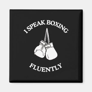 Boxing Fist Cool Kickboxing Vintage Apparel For Da Magnet