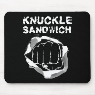 Boxing Fist Punch Knuckle Sandwich Boxer Fighter Mouse Pad