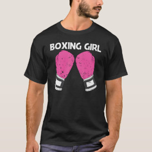 Boxing For Girls Kids Boxer Sparring Match T-Shirt