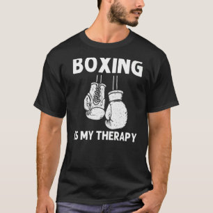 Boxing For Men Women Kickboxing Coach Boxer Gloves T-Shirt