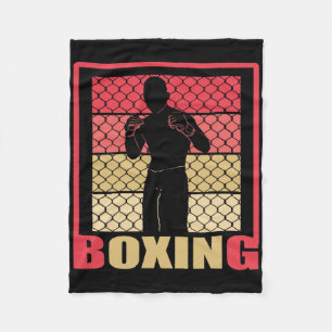 Boxing Forever - Boxing Fan - Boxer - Boxing Gym - Fleece Blanket