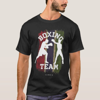 Boxing Gambia Combat Sports Fighter Boxing T-Shirt