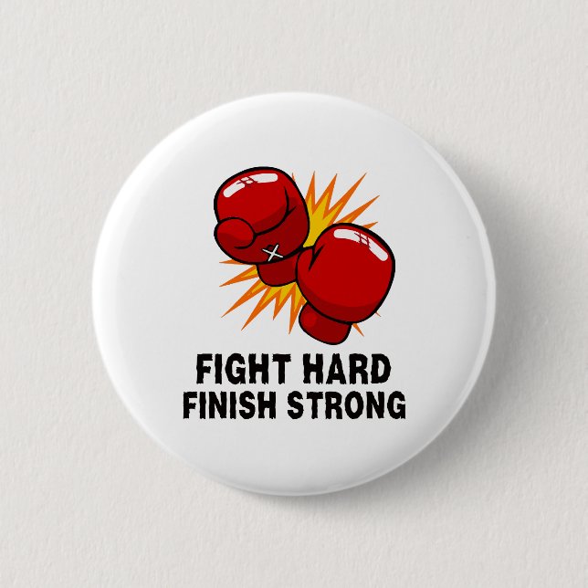 Boxing-gift  2 inch round button (Front)