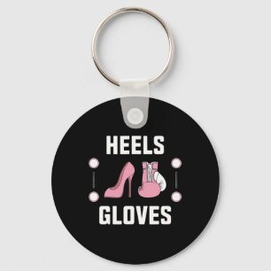 Boxing Girl Boxer Female Coach Combat Sport Traine Keychain