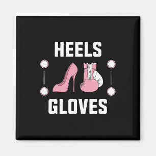 Boxing Girl Boxer Female Coach Combat Sport Traine Magnet