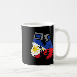Boxing Glove With The Flag Of Philippines  Coffee Mug