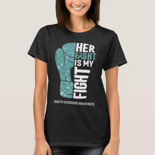 Boxing Gloves Anxiety Disorder Warrior T-Shirt