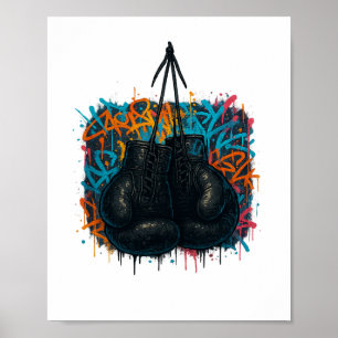 Boxing Gloves Boxing Sports Athletics  Poster