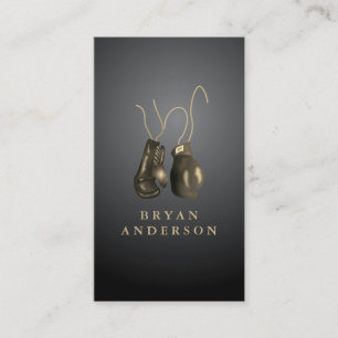 Boxing Gloves Business Card