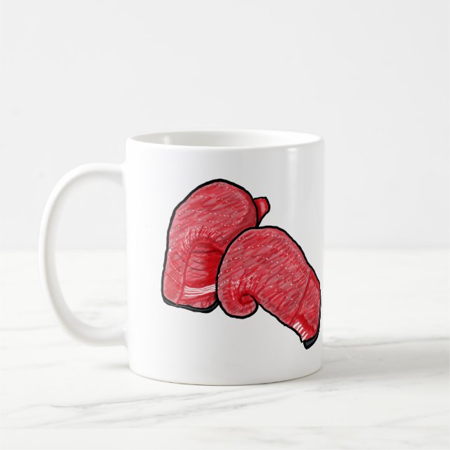 Boxing Gloves Coffee Mug (Left)