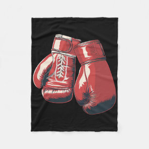 Boxing Gloves Combat Sport Boxing Student Fleece Blanket