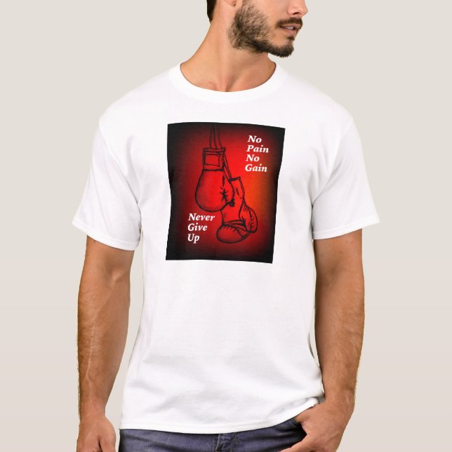 Boxing Gloves Fight Fan gift or present christmas  T-Shirt (Front)
