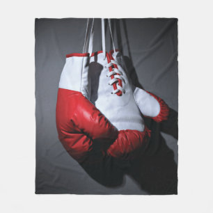 Boxing gloves  fleece blanket