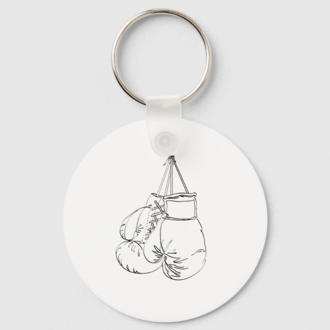 Boxing Gloves II Keychain (Front)