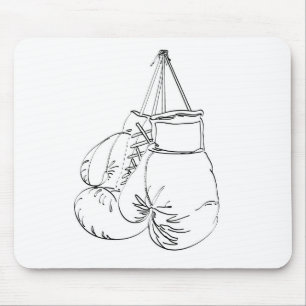 Boxing Gloves II Mouse Pad