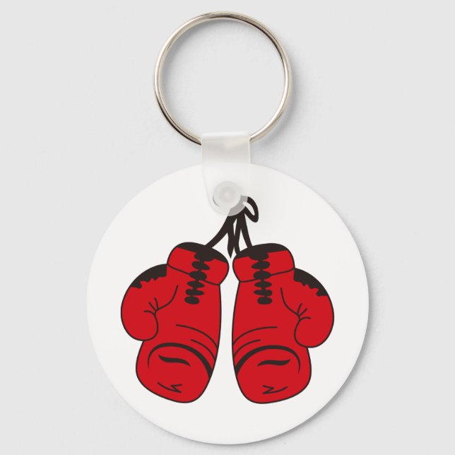 Boxing Gloves Keychain (Front)