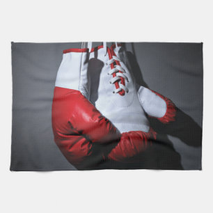 Boxing gloves kitchen towel
